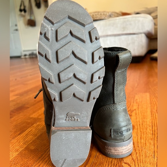 SOREL Green Combat Boots (WATERPROOF) - Picture 4 of 7